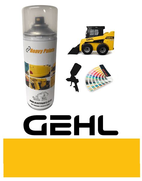 gehl skid steer paint code|Mustang MQ167765 : SPRAY PAINT .